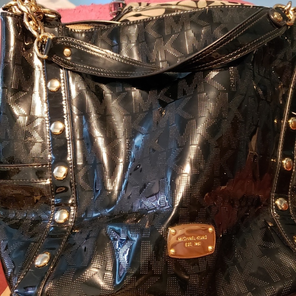 Authentic MK leather bag
